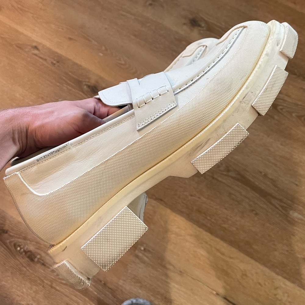 Stylish White Posh Shoes size 12